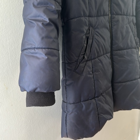 Calvin Klein Youth, Navy Blue,Zip-Up Hooded Puffer Coat Jacket SizeSmall/Petite - Picture 3 of 7